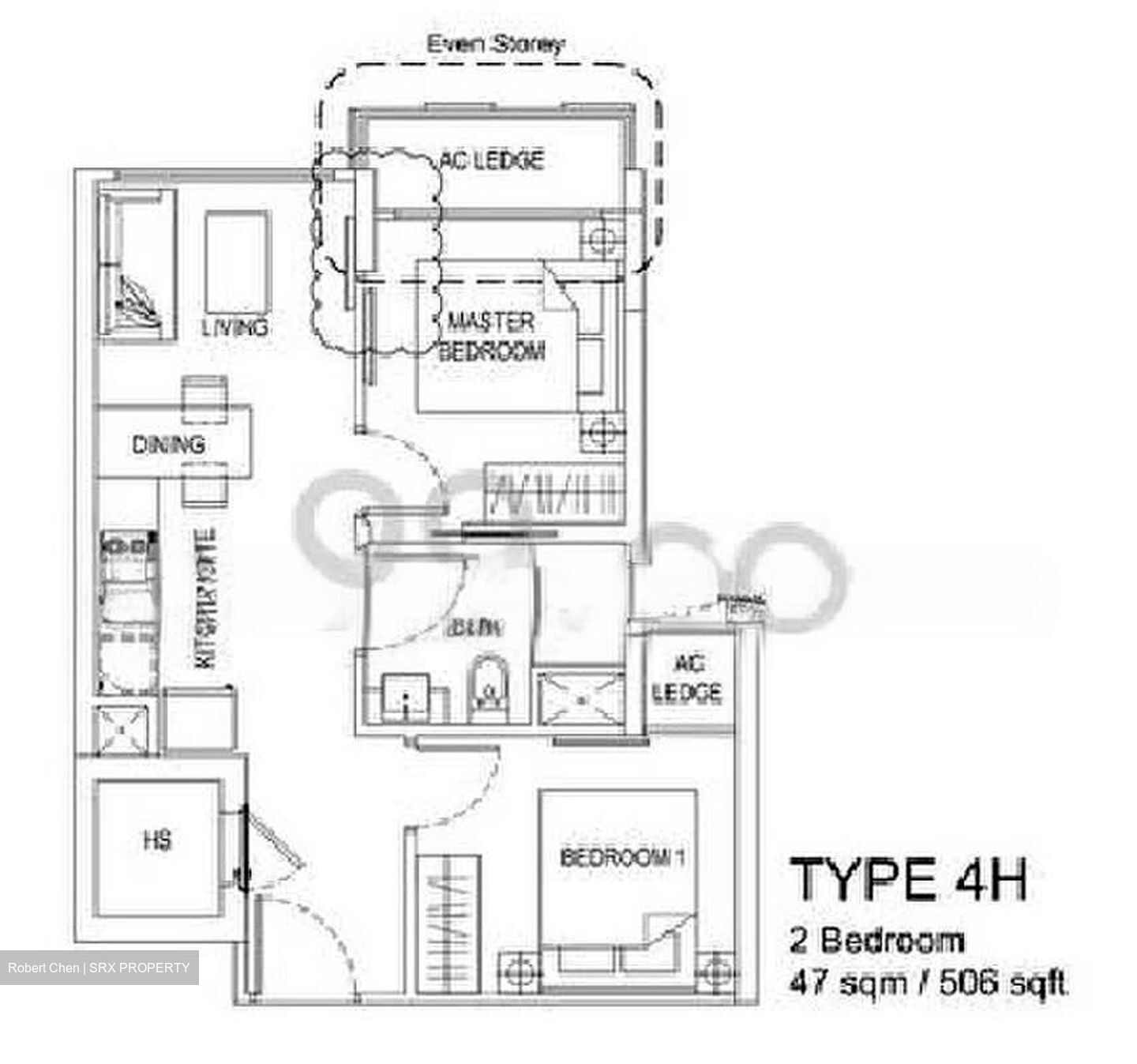 The Hillford (D21), Apartment #568377411